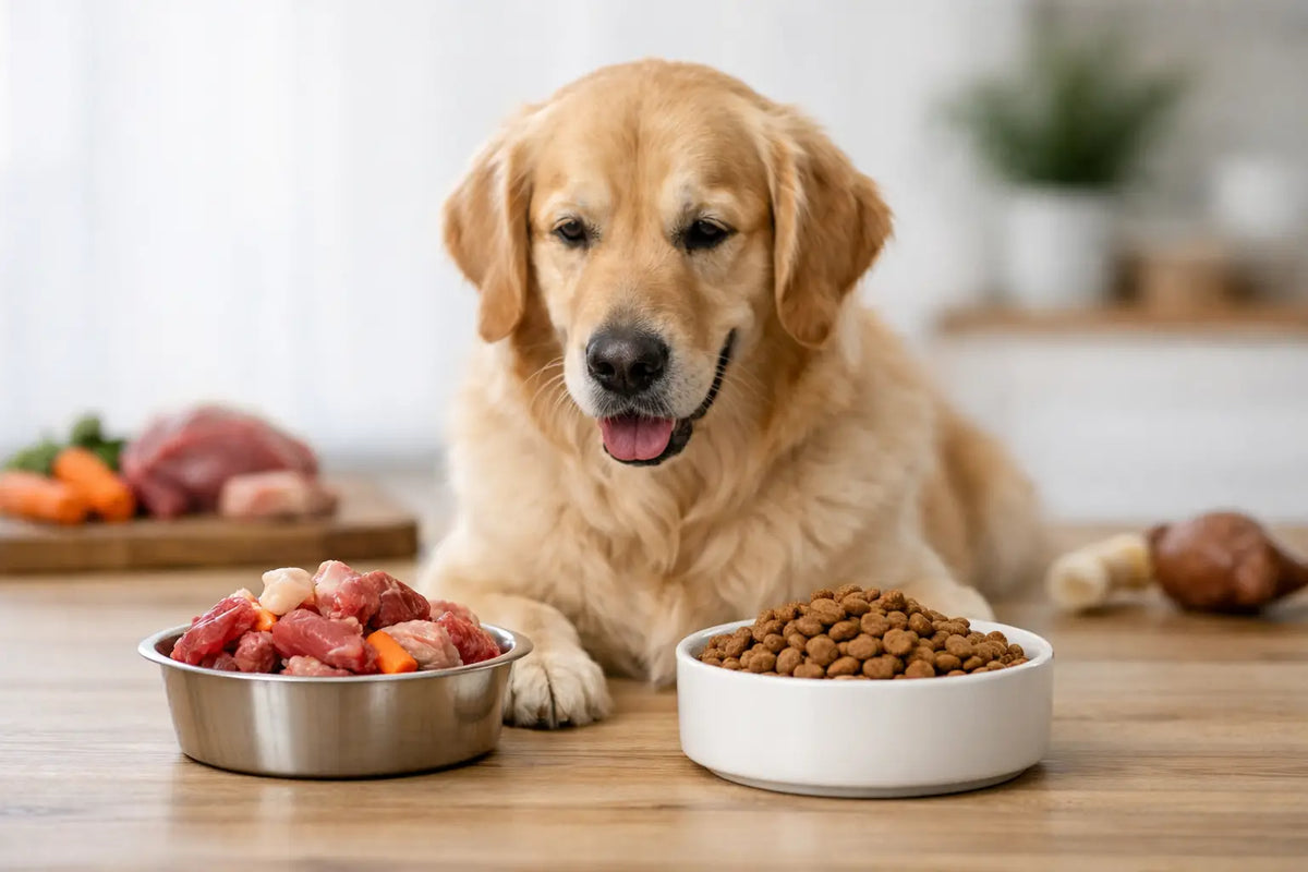 Vers vlees of brokken voor je hond?