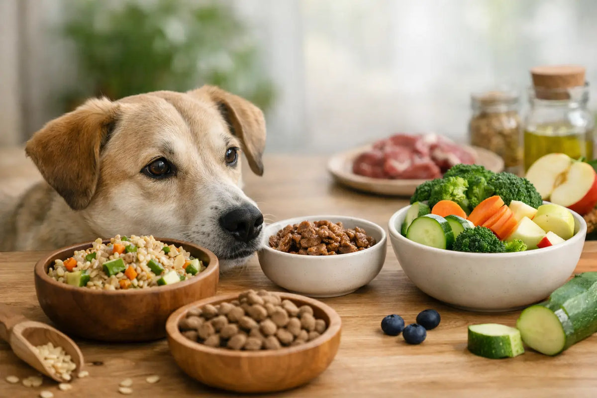 Gevoelige hond: voeding kiezen met aandacht