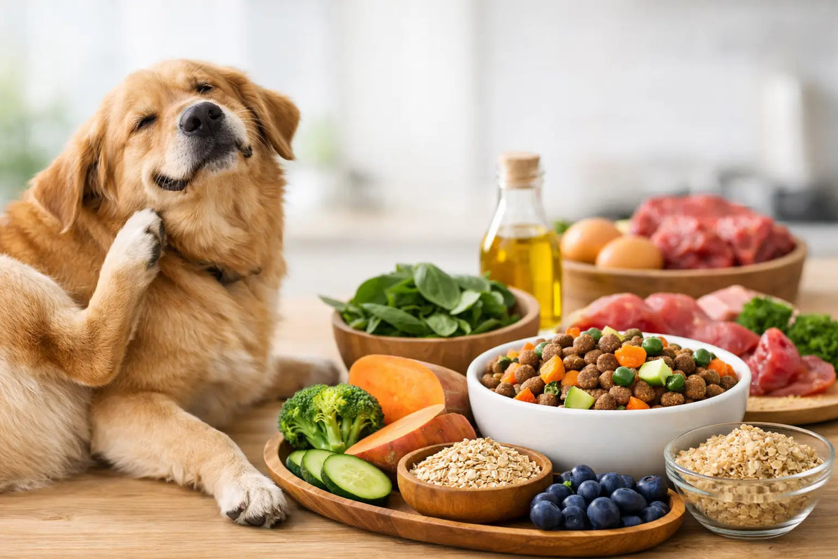 Itchy Dog Skin Diet: What to Feed