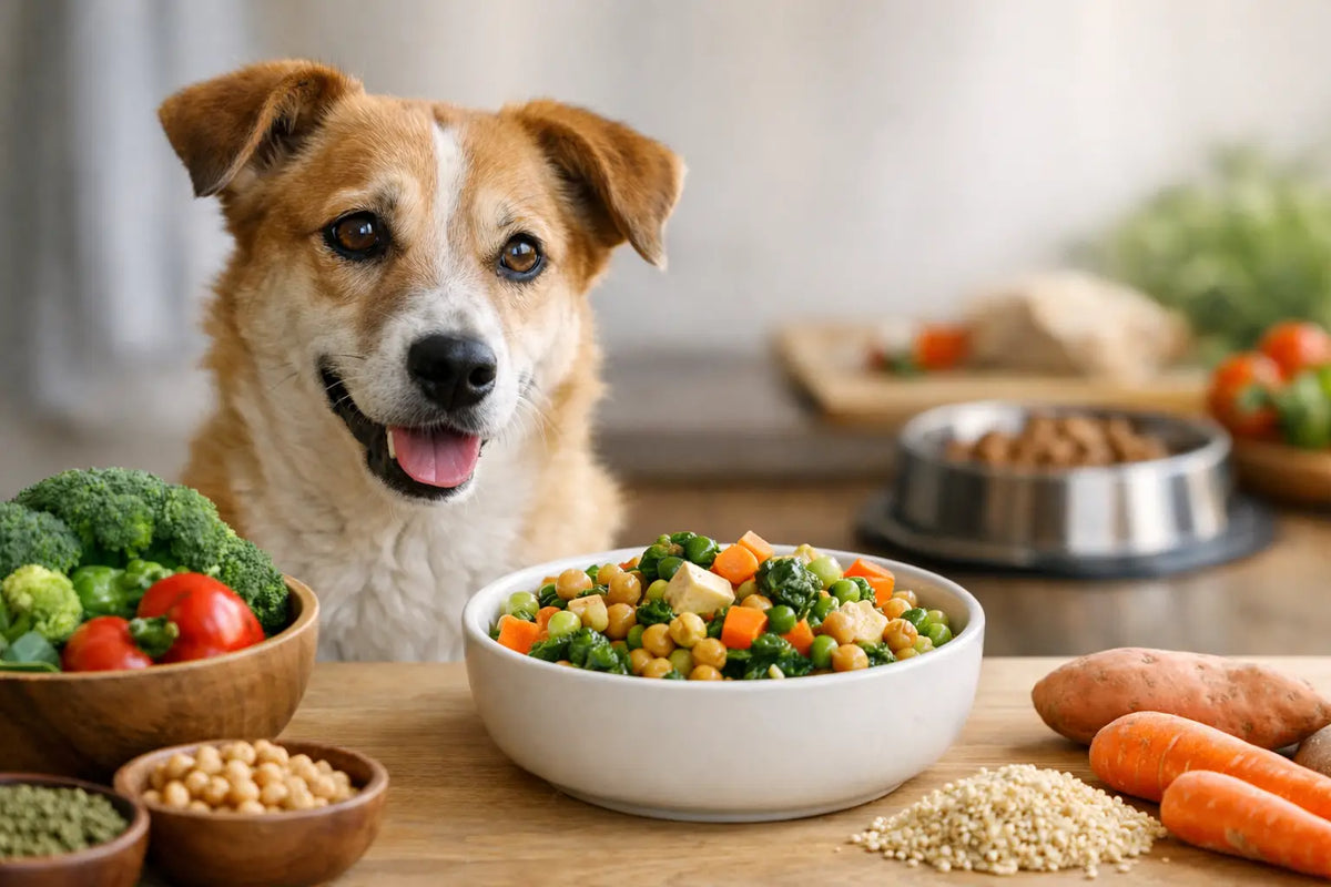 Compleet vegetarisch hondenmenu voor je hond
