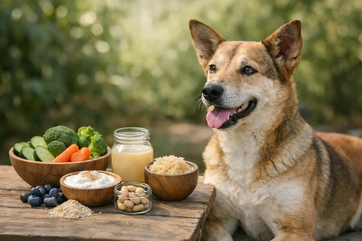 How to Support Dog Gut Flora Naturally