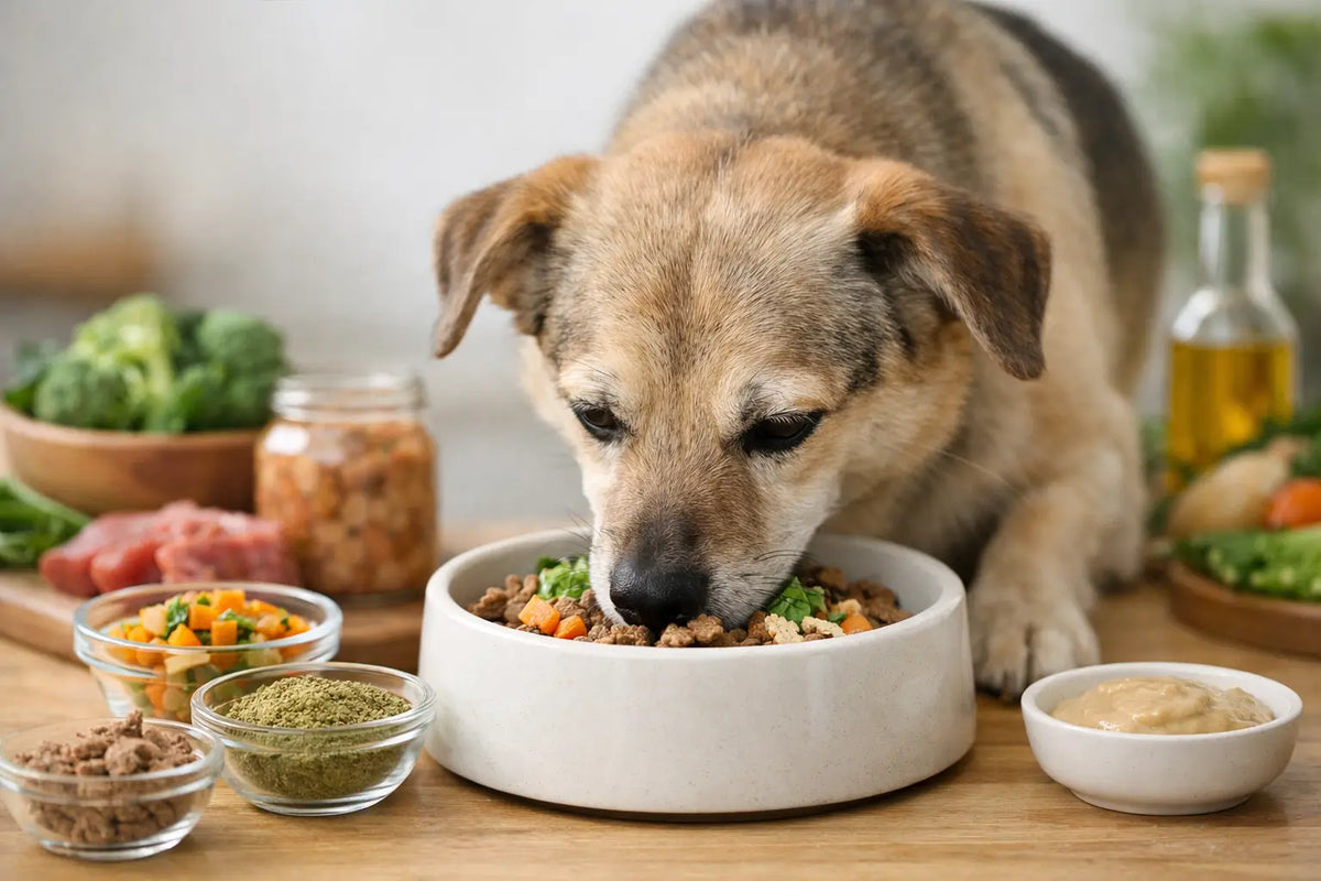 Hond voeren met meal toppers zonder rekenwerk