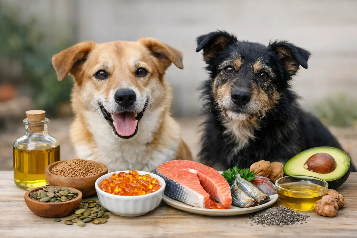 De beste omega bron voor honden kiezen