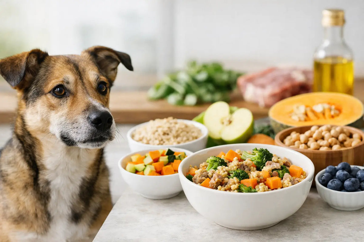 Hond voedingsallergie maaltijd samenstellen