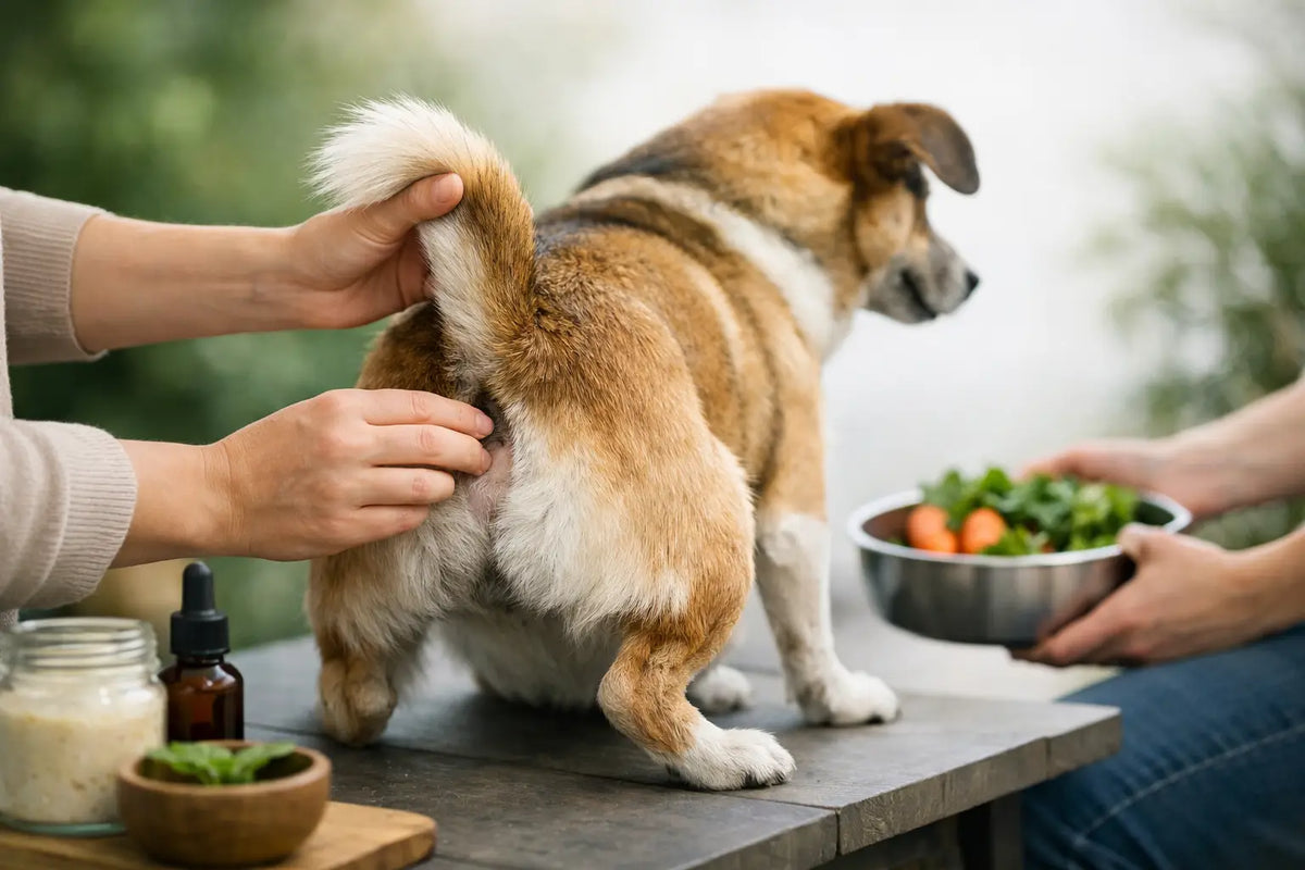 Hoe ondersteun je de anaalklieren van je hond?