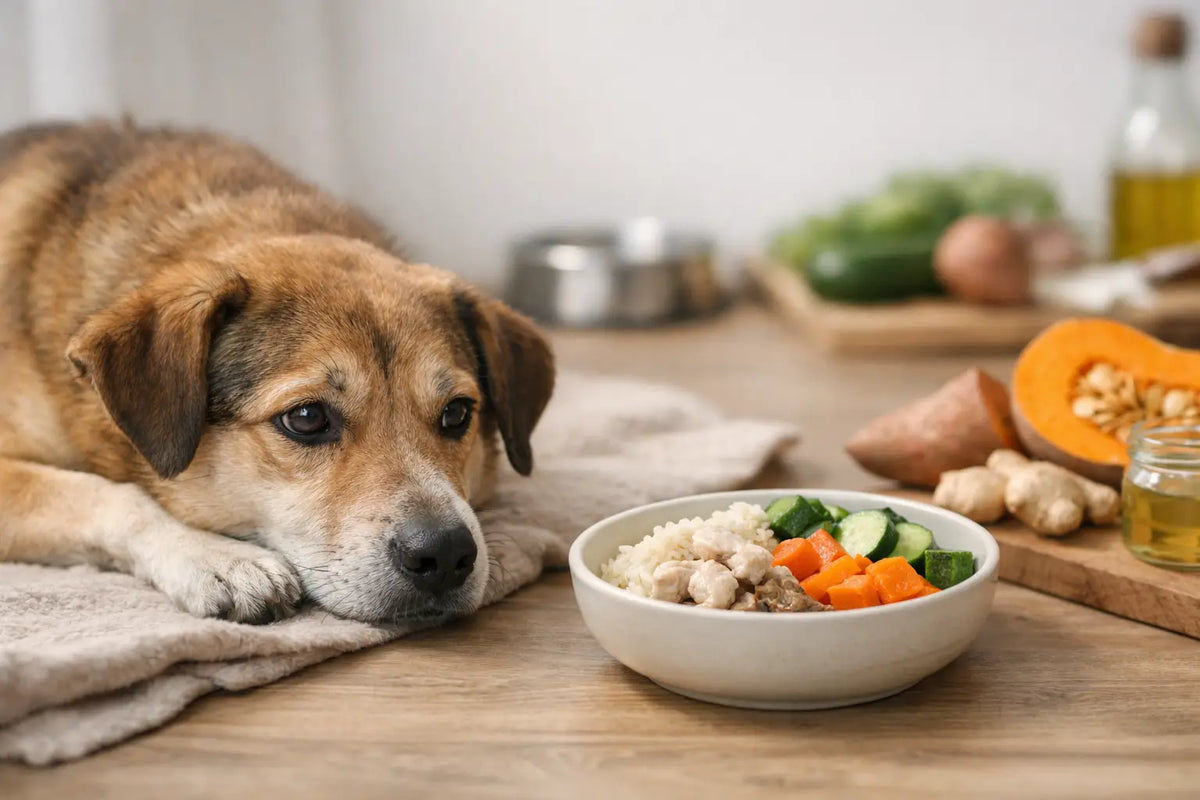 Wat eten bij maagproblemen bij je hond vandaag?