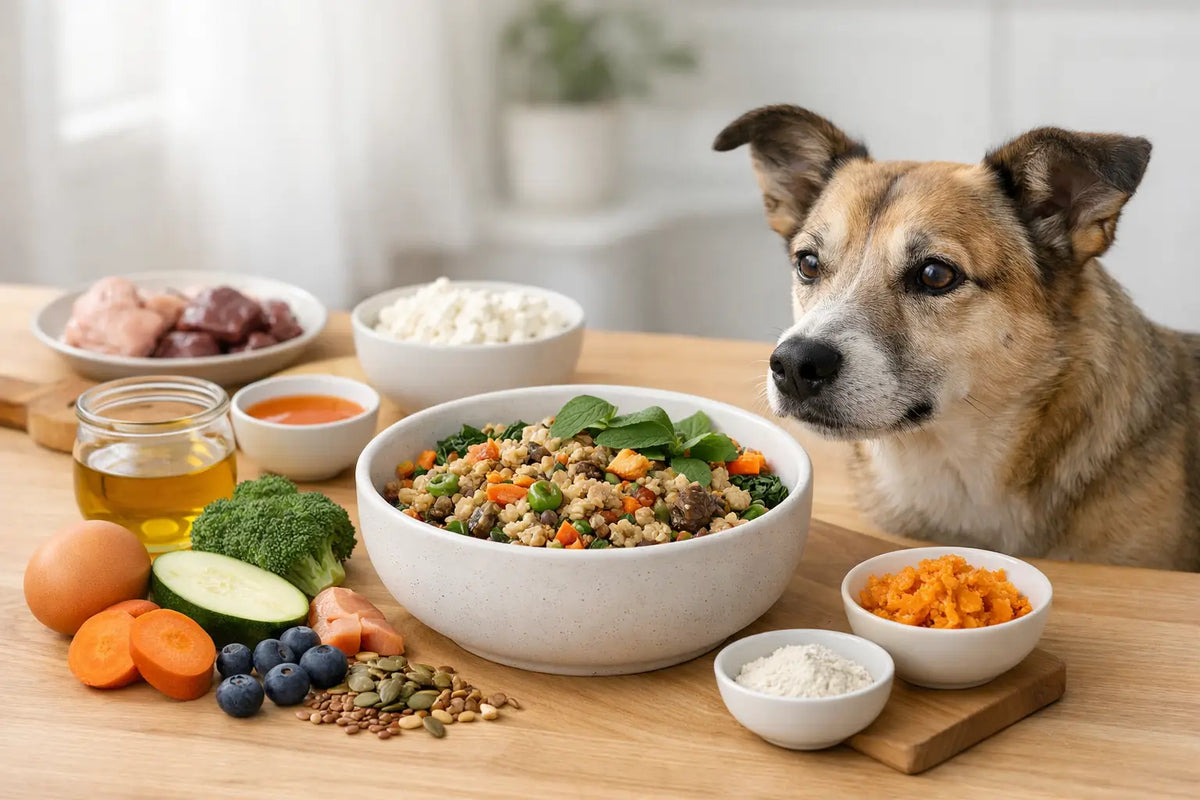 What to Add to Homemade Dog Food for Balance
