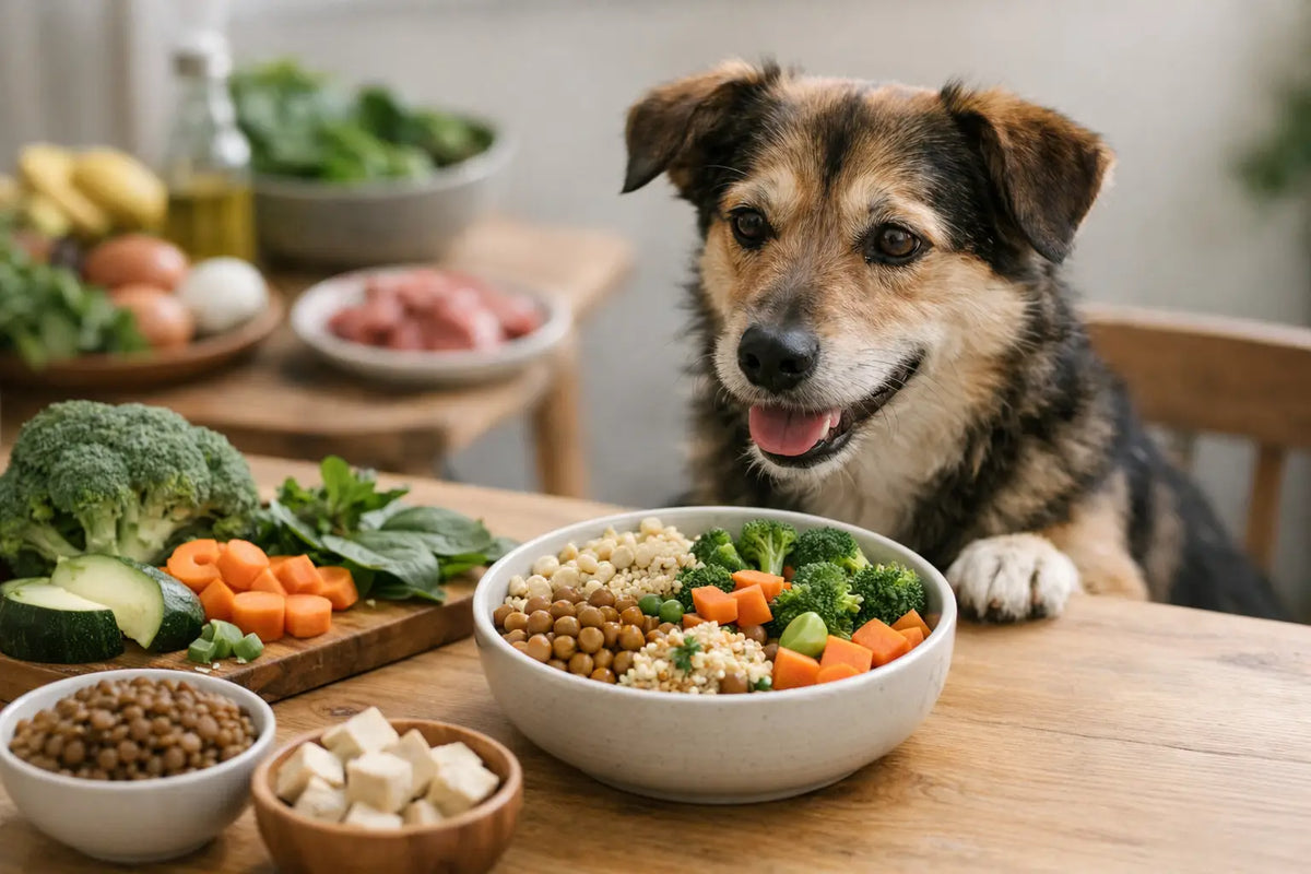 Hond vegetarisch voeren zonder tekorten, zo doe je dat