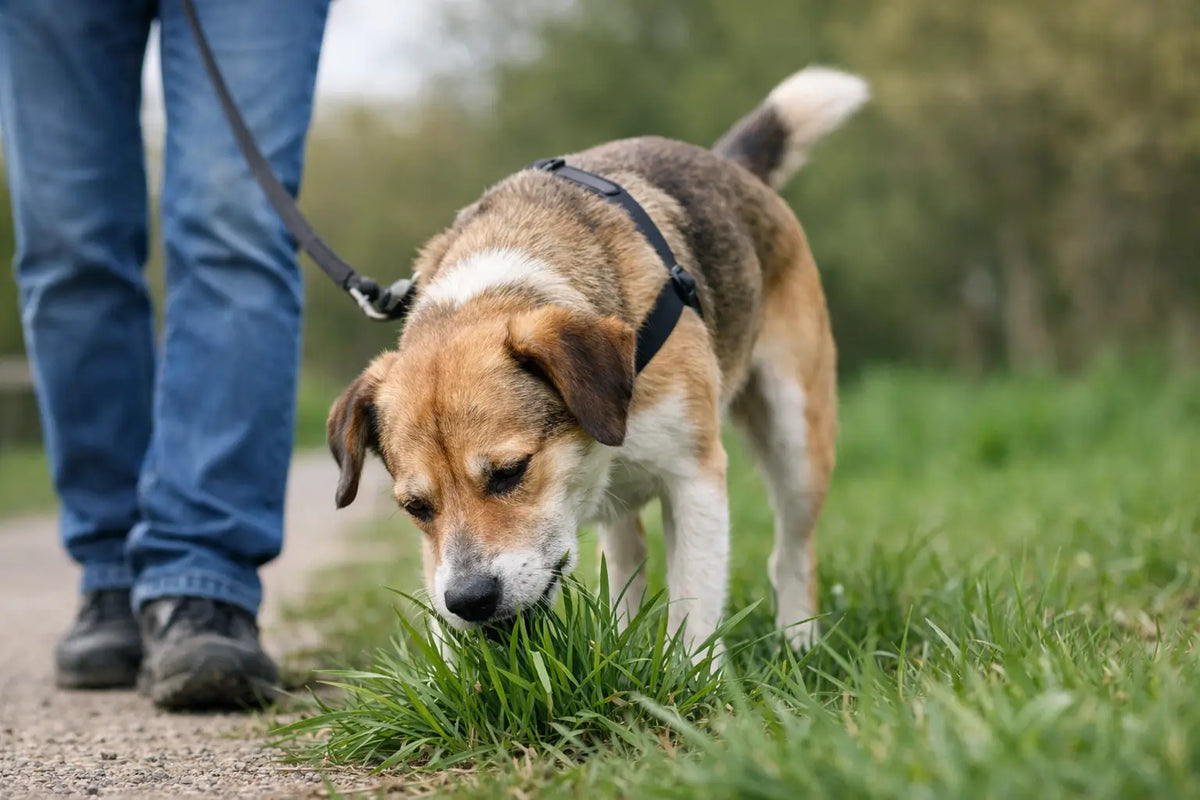 How to Reduce Dog Grass Eating on Everyday Walks