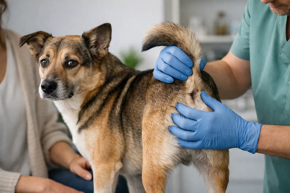 Overvulde anaalklieren bij je hond: wat nu?