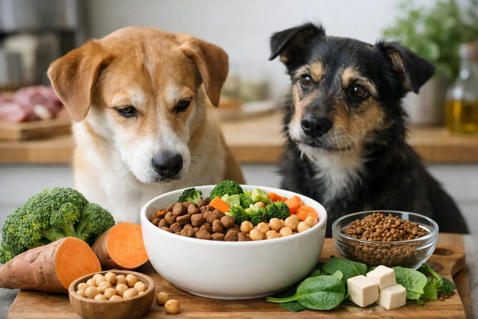 Plantaardige voeding hond: slim of niet?