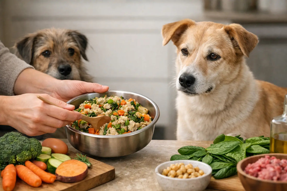 How to Prepare Organic Dog Dinners Safely