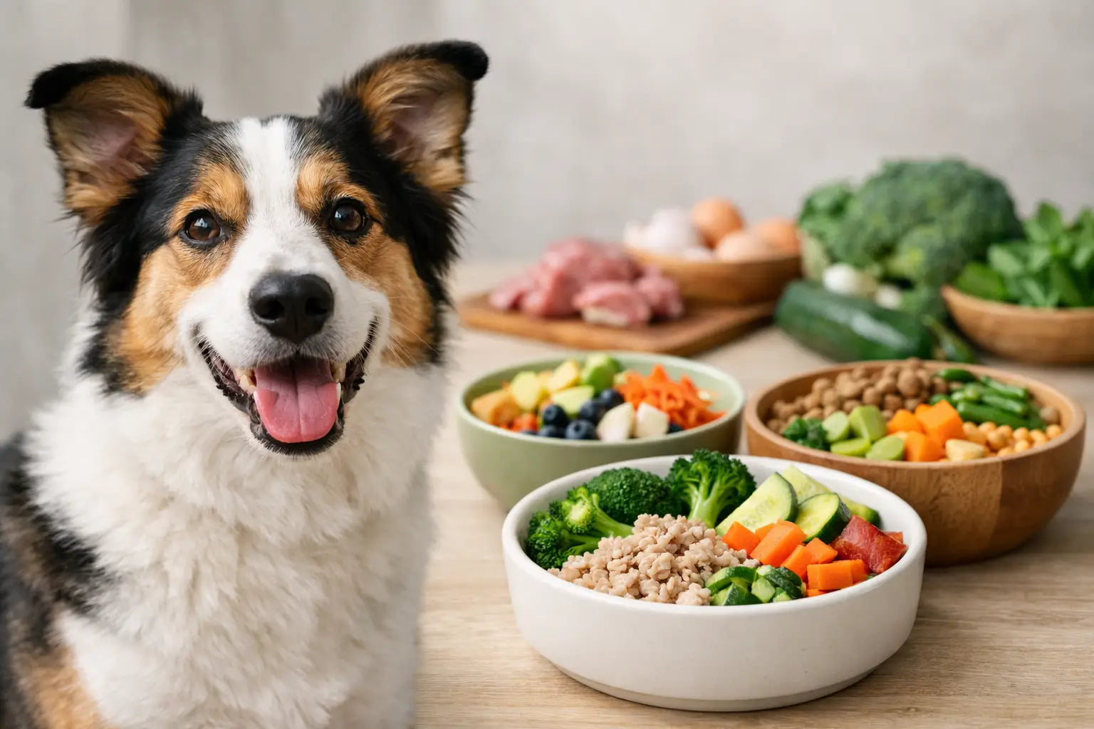 Gevarieerd voeren hond tips die kloppen