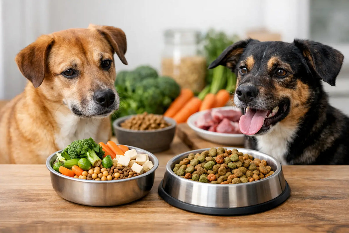 Vegetarisch hondenvoer vergelijken doe je zo