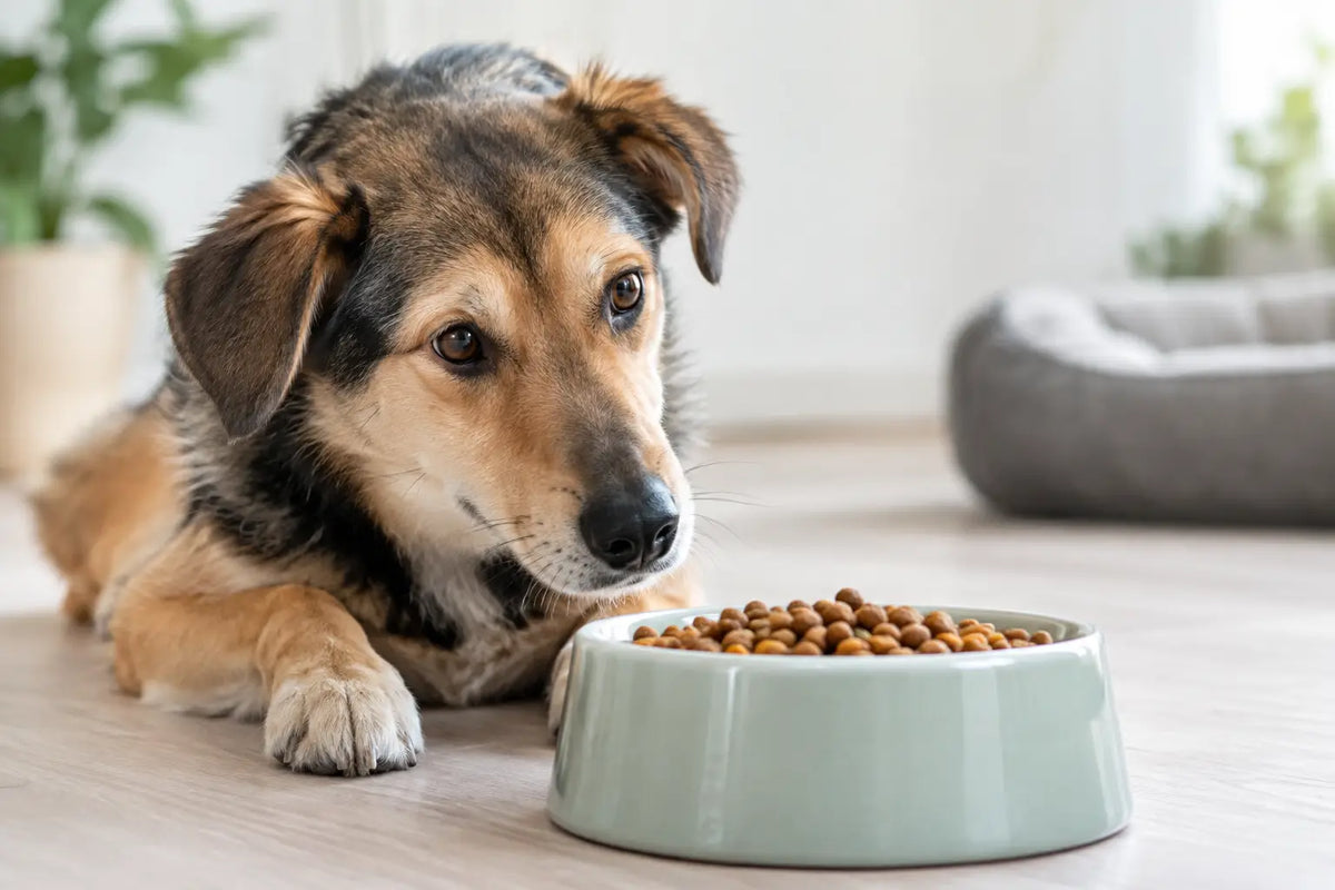 Voertransitie bij gevoelige hond in 7 rustige stappen