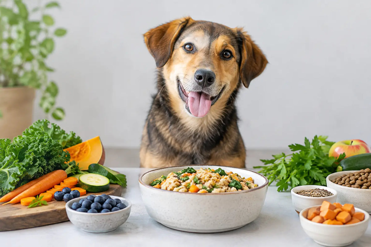 Example Organic Dog Meal Plan for Real Life
