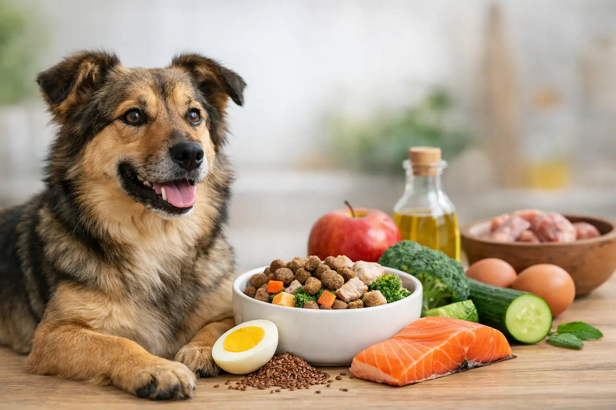Hoe verbeter je de hondenvacht met voeding?