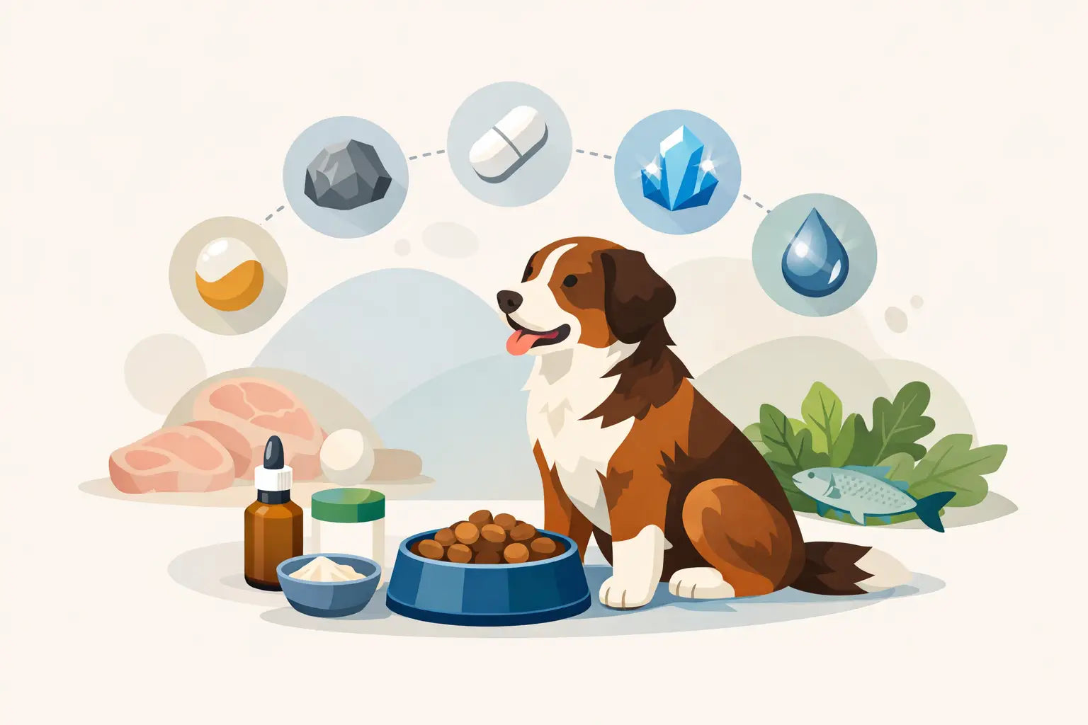 Mineralen aan het voer van je hond toevoegen: zo doe je dat