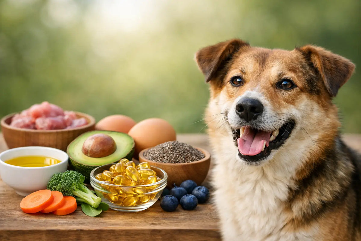 Best Nutrients for Dog Coat Health and Shine